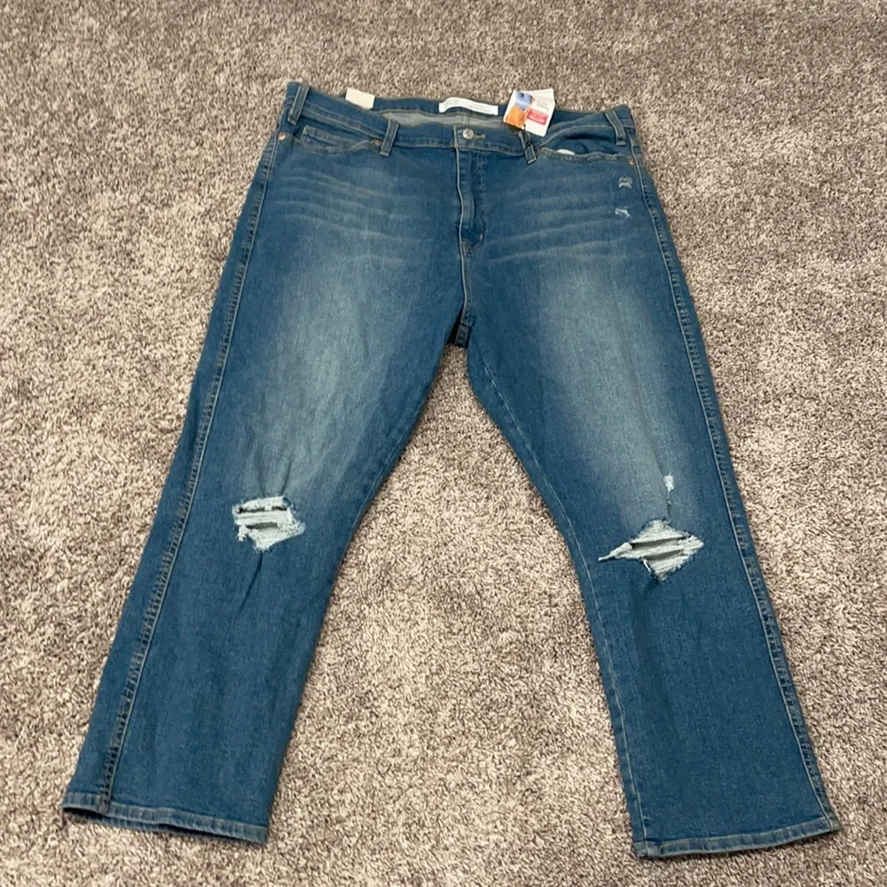 Signature Levi's Strauss heritage high rise straight